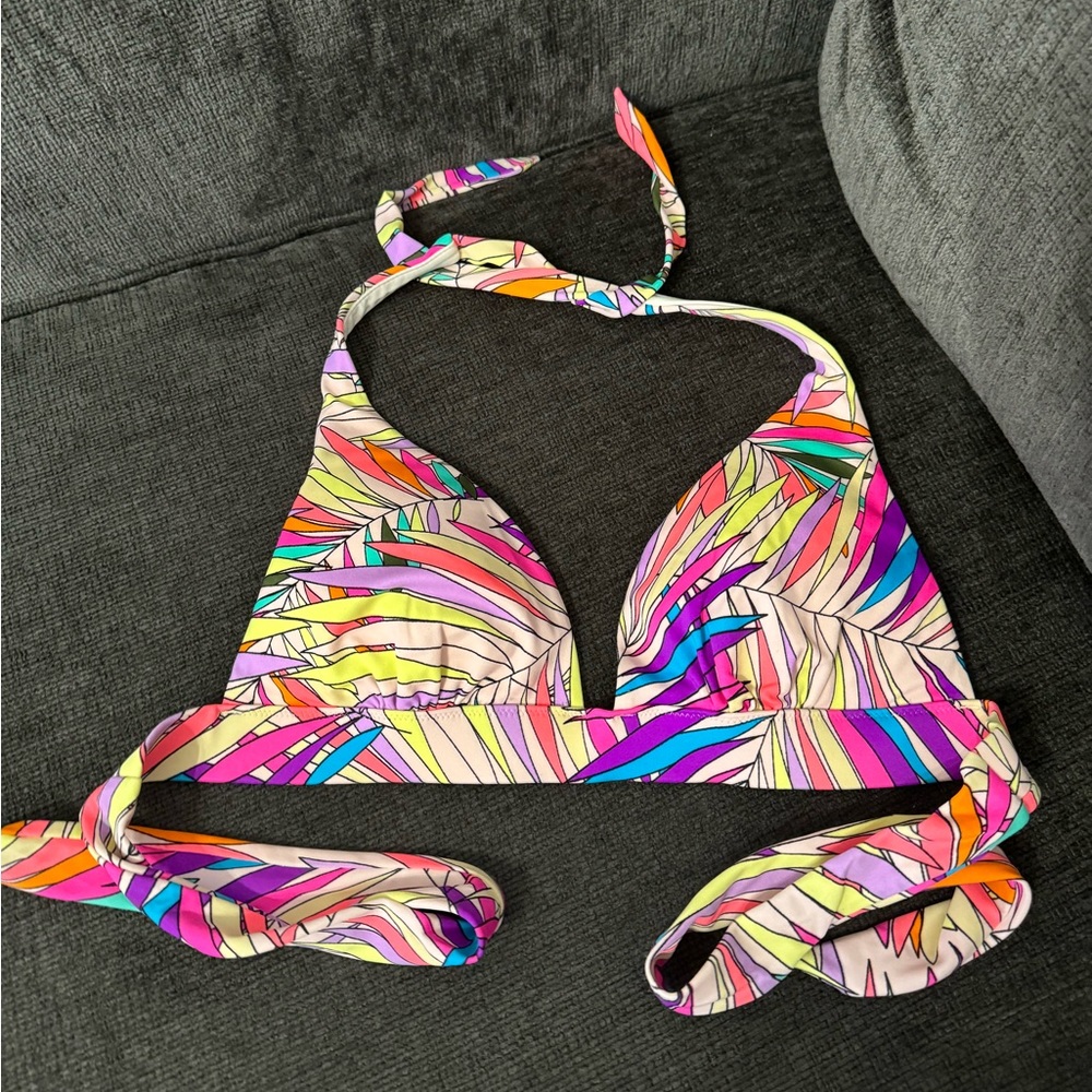 Victorias Secret Triangle Push Up Bathing Suit Top Size Small